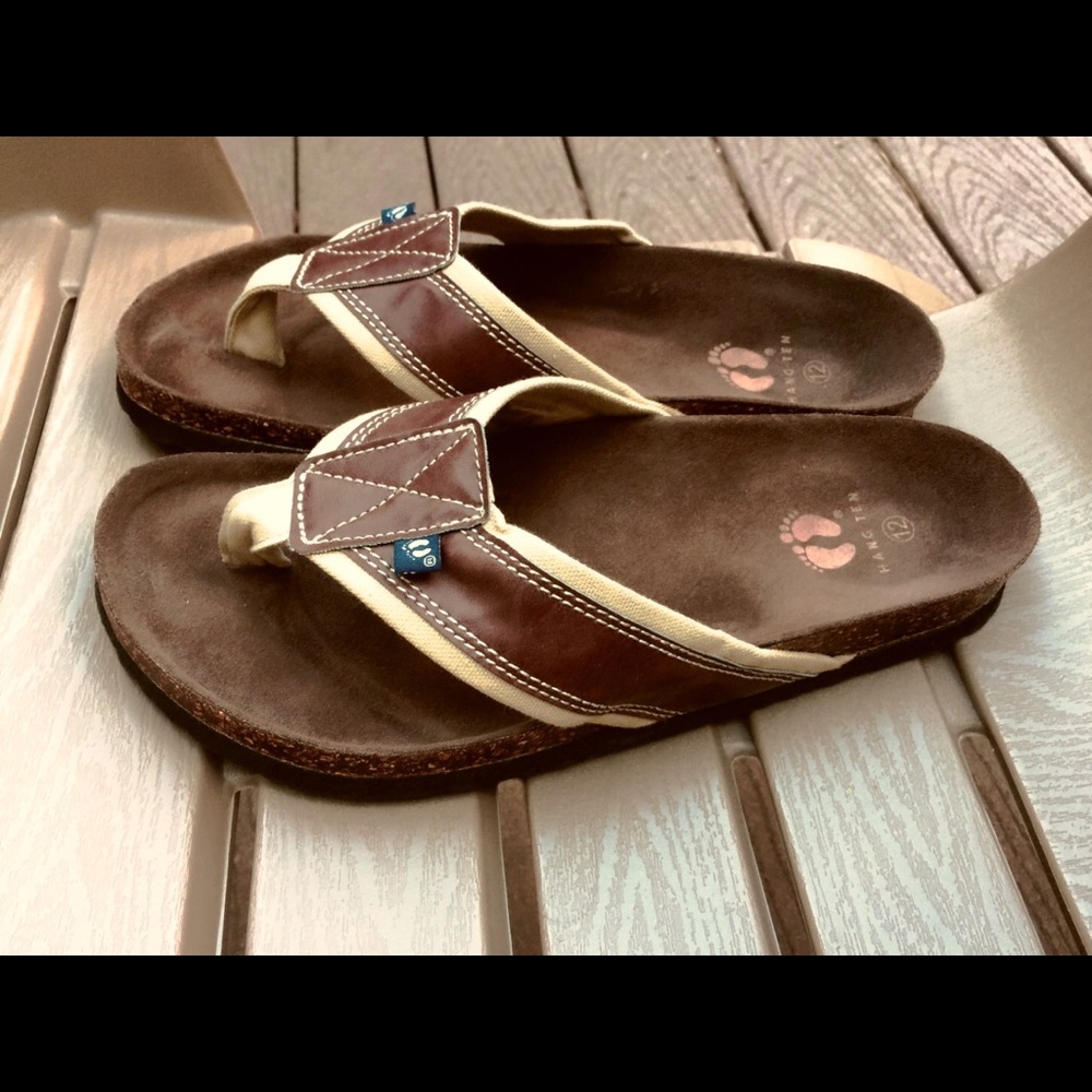 Hang Ten - Women’s Strappy Sandals (Truro Tan)